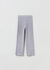 Ovs Girls Rib Knit Wide Leg Trouser